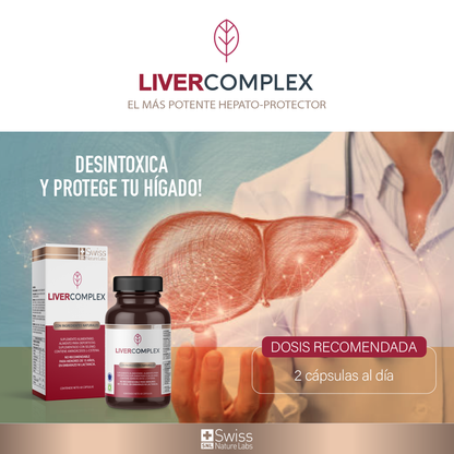 🍃 Liver Complex – Depurador de higado 60 capsulas