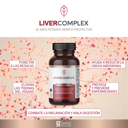 🍃 Liver Complex – Depurador de higado 60 capsulas