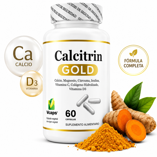 Calcitrin GOLD | Apoyo diario para tus huesos y articulaciones