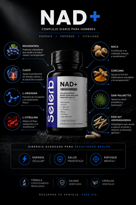 NAD Selerb Energy Complex 🔥 Recupera tu fuerza 🔥 Eleva tu rendimiento. 💪