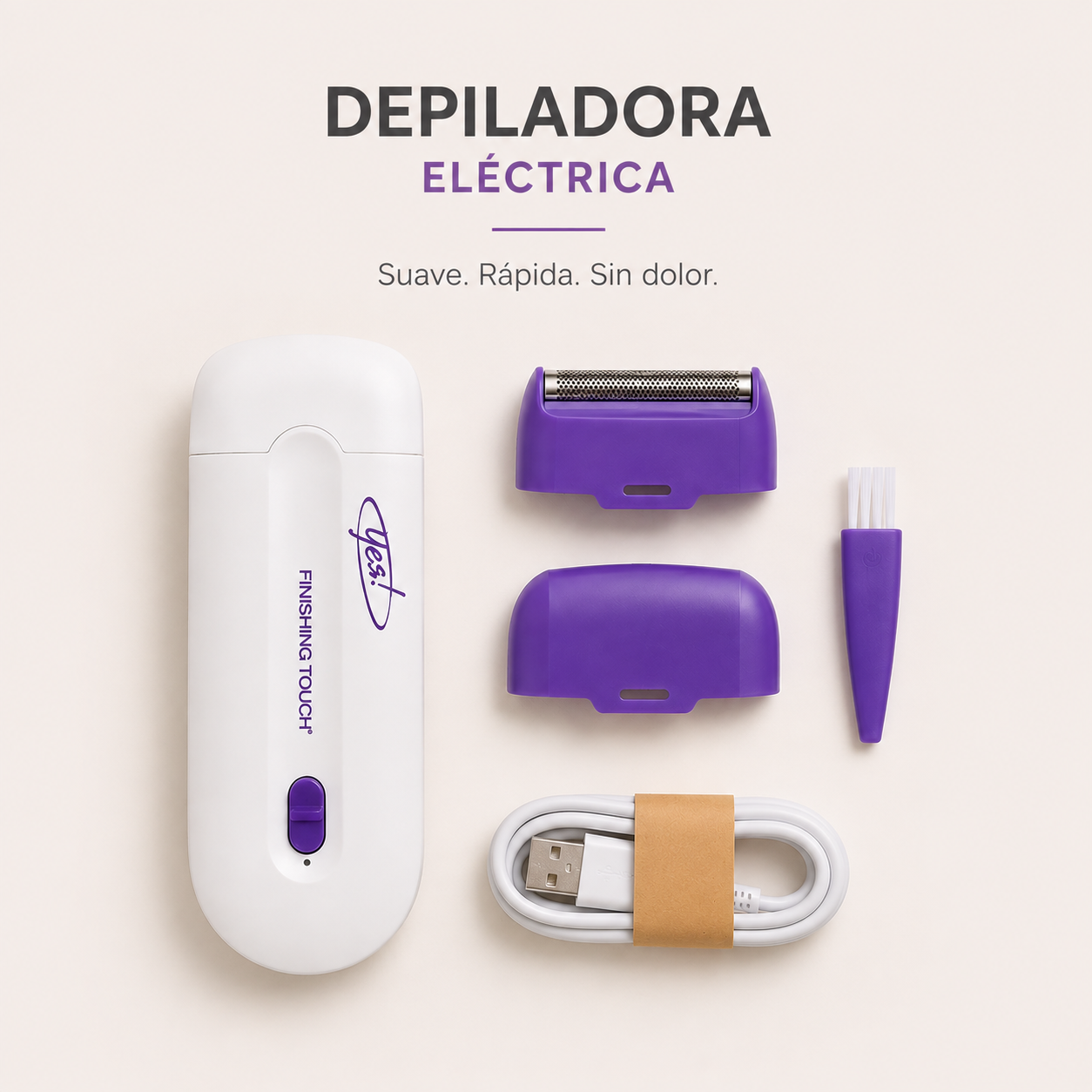 Depiladora Profesional Recargable