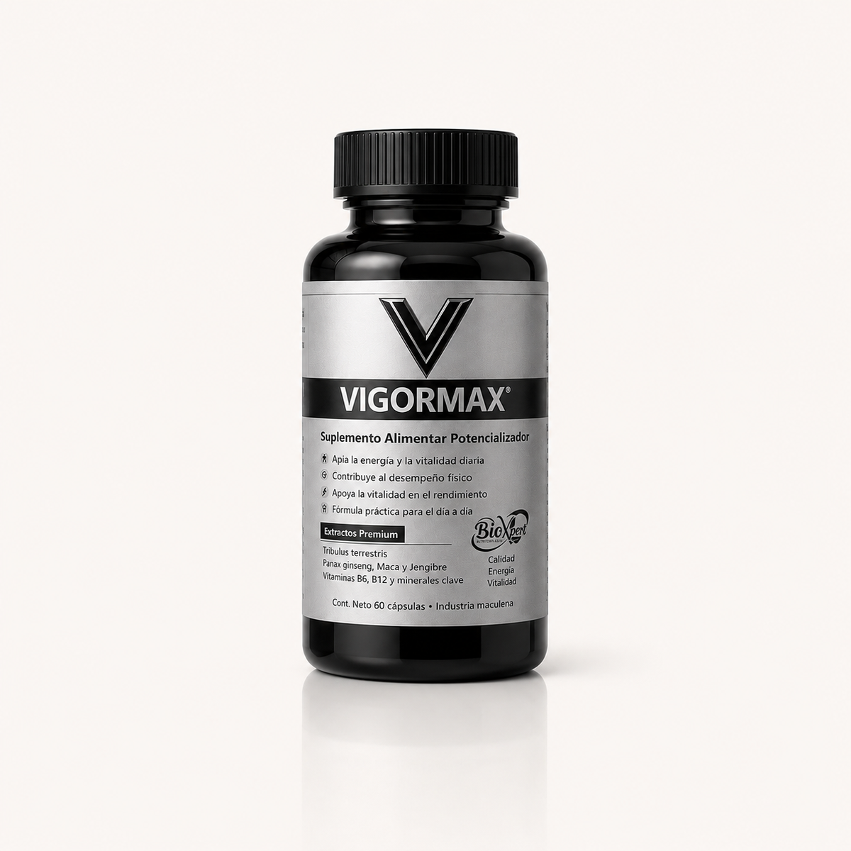 VigorMax 60 capsulas  | Rendimiento y vitalidad en cada día