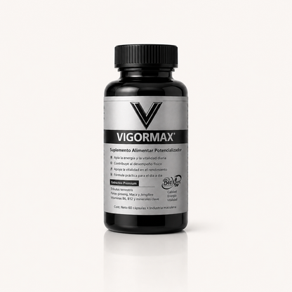 VigorMax 60 capsulas  | Rendimiento y vitalidad en cada día
