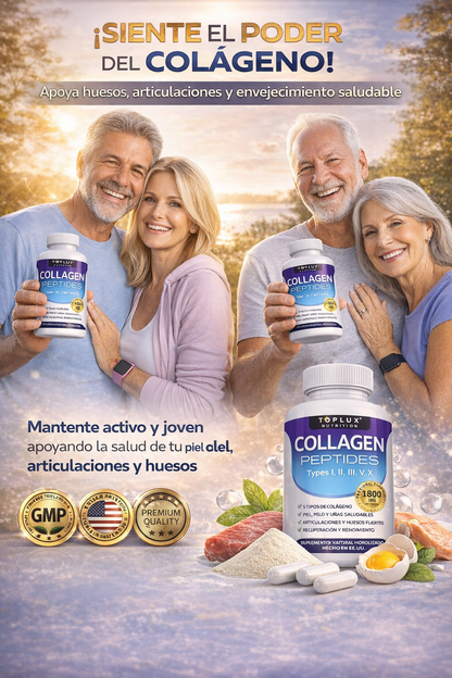 ✨ Collagen Peptides – Piel Firme & Articulaciones Fuertes