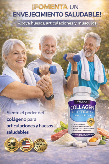 ✨ Collagen Peptides – Piel Firme & Articulaciones Fuertes