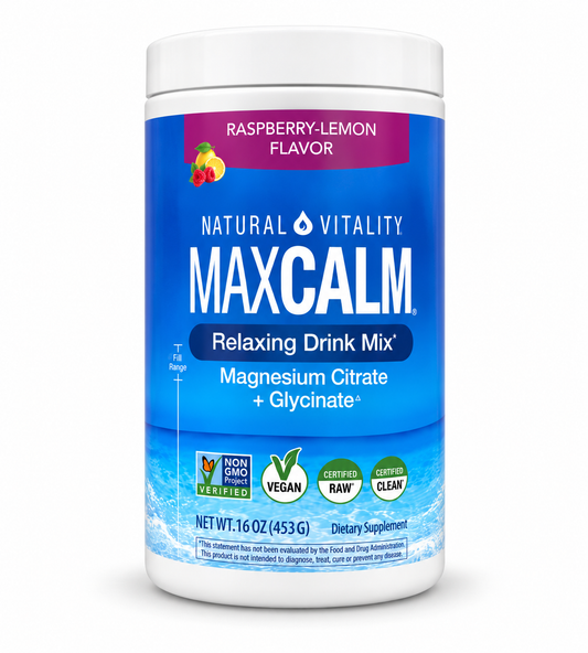 MAXCALM 453 G | Citrato + Glicinato de Magnesio | Equilibrio