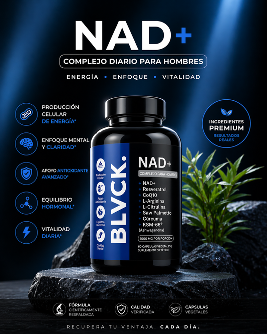 NAD Black Energy Complex 🔥 Recupera tu fuerza 🔥 Eleva tu rendimiento. 💪