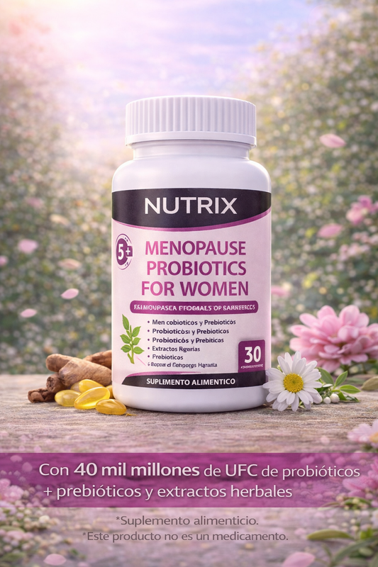 Menopause Probiotic💗 Probiótico para aliviar síntomas de menopausia + bienestar diario💗