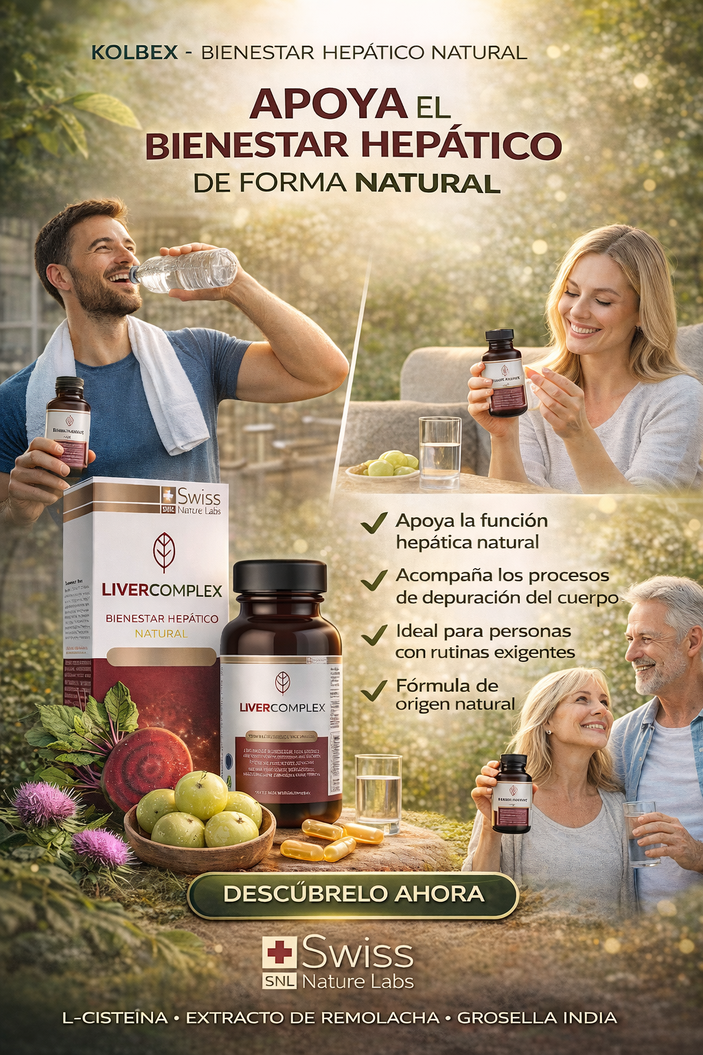 🍃 Liver Complex – Depurador de higado 60 capsulas