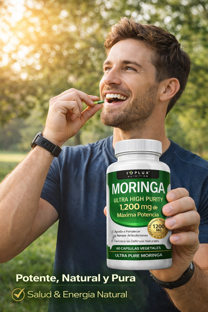 MORINGA NUTRITION 60 CAPSULAS “Tu dosis diaria de energía y bienestar ⚡💊”